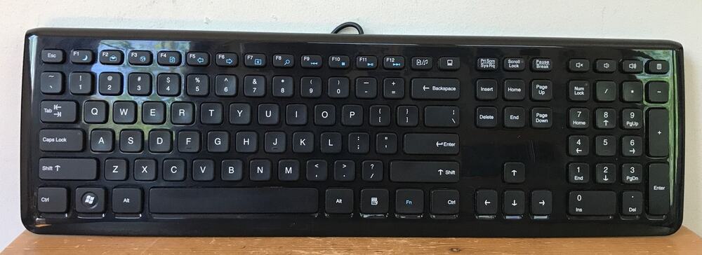 Acer KU-08333 Black USB Wired Computer Keyboard 5V Windows